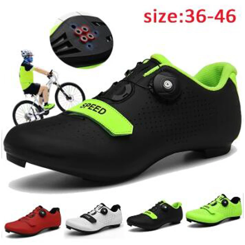 

Road Cycling Shoes Men Bicycle Shoes Mountain Bike Shoes Sapatilha Ciclismo MTB Mountain Cycle Sneaker Triathlon Racing Shoes