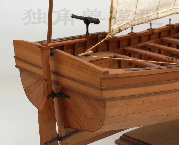Классический деревянный комплект модели корабля масштаб 1/24 французский темно-синий 36FT armed лодка груша деревянная версия