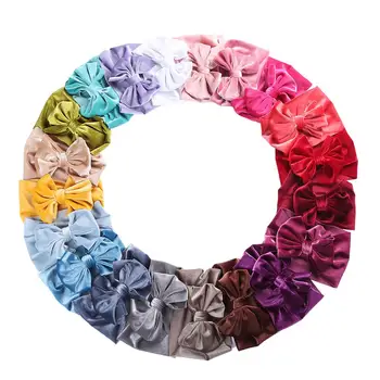 velvet baby headband