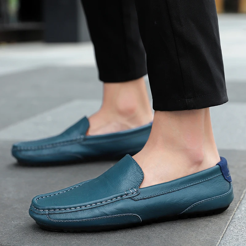 Men's Casual Italian Slip on Loafers