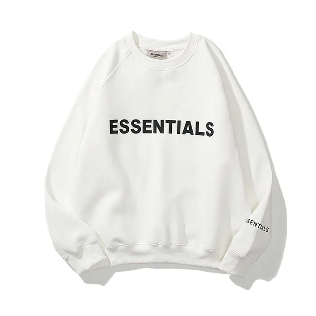 Essentials Sweatshirt Hoodie Reflective Letters Printed 1