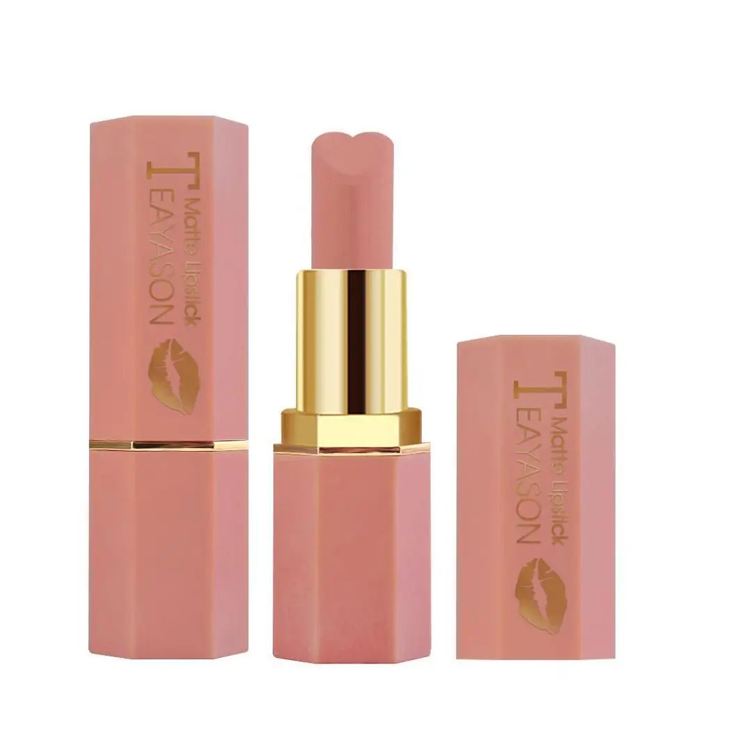 

Lipstick Matte Waterproof Long Lasting Lip Stick Red Brown Pigments Makeup Matte Lipsticks Beauty Lips Casual Party Brighten Lip