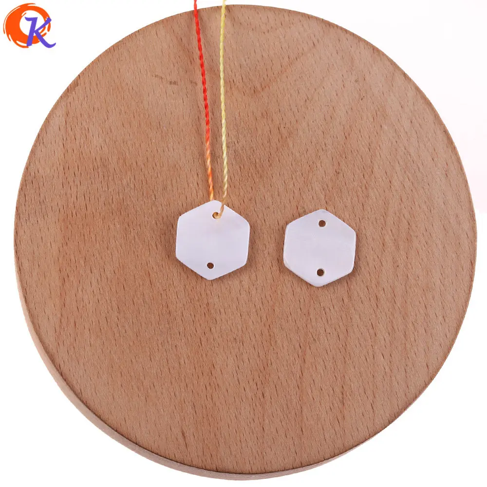 Cordial Design 15*17MM 200Pcs Jewelry Accessories/Earring Making/Natural Shell/Hexagon Shape/DIY/Hand Made/Earring Findings 5 CDBK-190025-3
