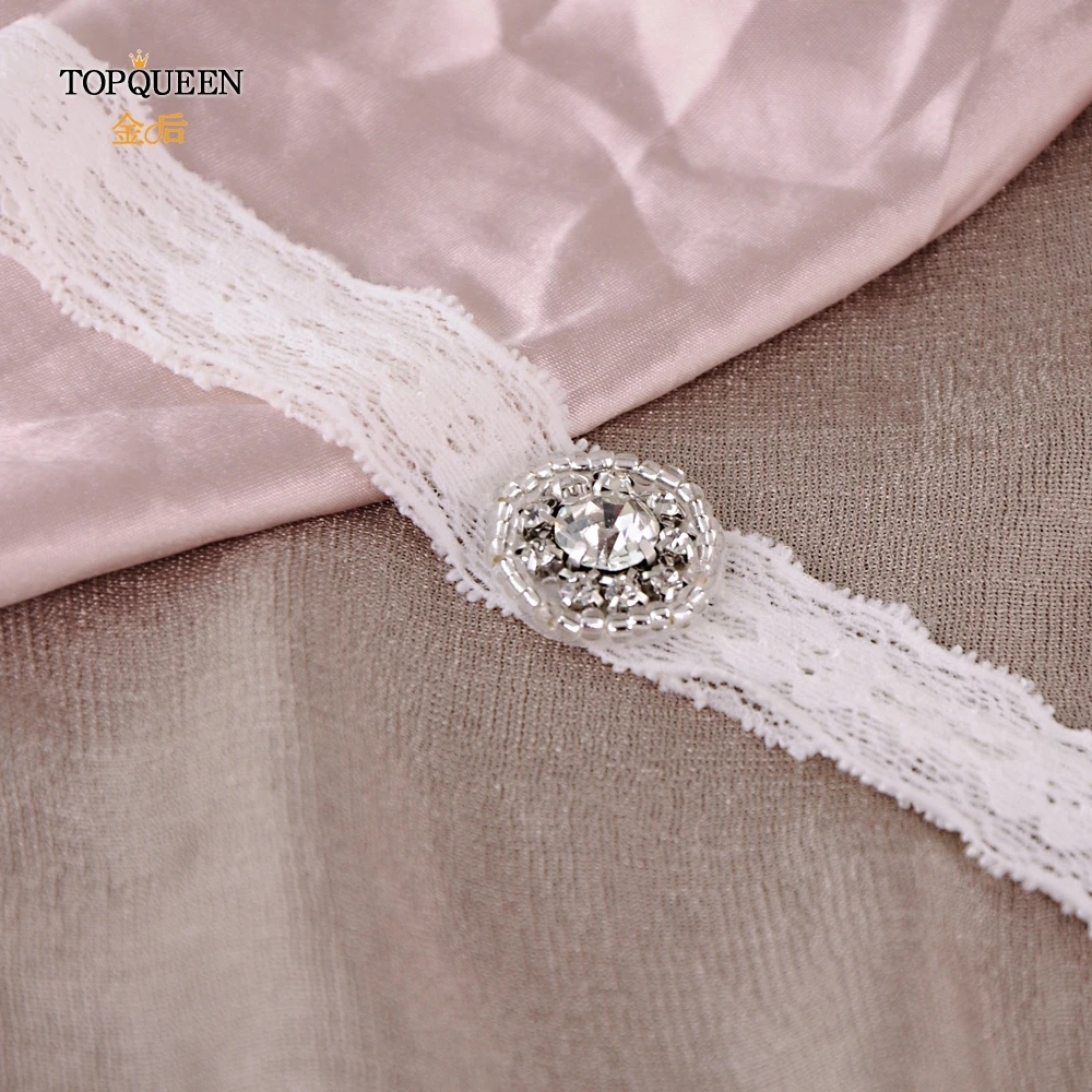 TOPQUEEN Fahion Soft Sexy Women Girl Lace Floral Bowknot Wedding Party Bridal Lingerie Cosplay Leg Garter Belt Suspender TH21