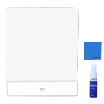 

LED Book Light Eye Protection Desk Flat Plate Dormitory Writing Dimmable Wireless Study Bedroom Night Reading Portable Home