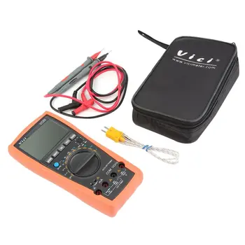 

VC99 Auto Range 3 5/ 6 Digital Multimeter Tester Capacitance Temperature Meter Voltmeter Ammeter & Analog Read Bar