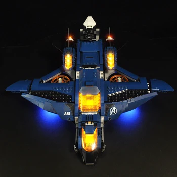 

Button Battery Box Powered LED Light Building Block Accessory Refit Kit for 76126 LED Included Only