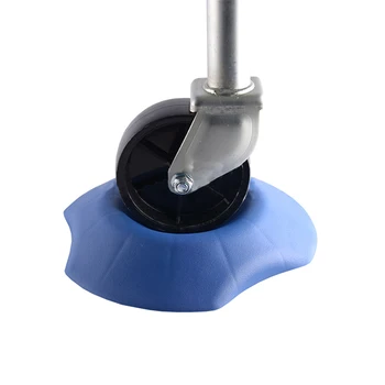 

Durable Blue Plastic Universal Protective Portable Stopper RV Block Wheel Chock Easy Apply Caravan Motorhome Parts Anti Skid