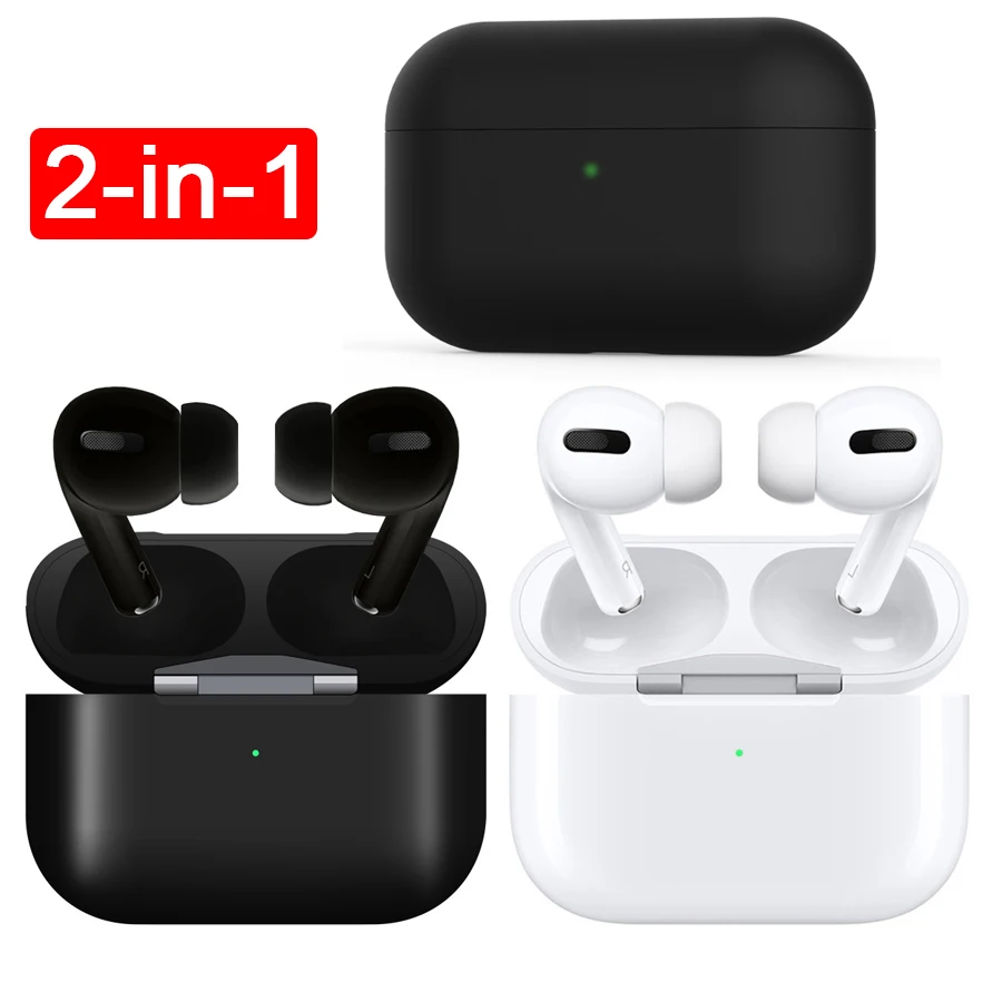 

2 in 1 i1000000 Wireless Bluetooth Earphone TWS + Thin Protective Case Pop Up Sports Earbuds 6D Stereo Headset pk airpoder pro