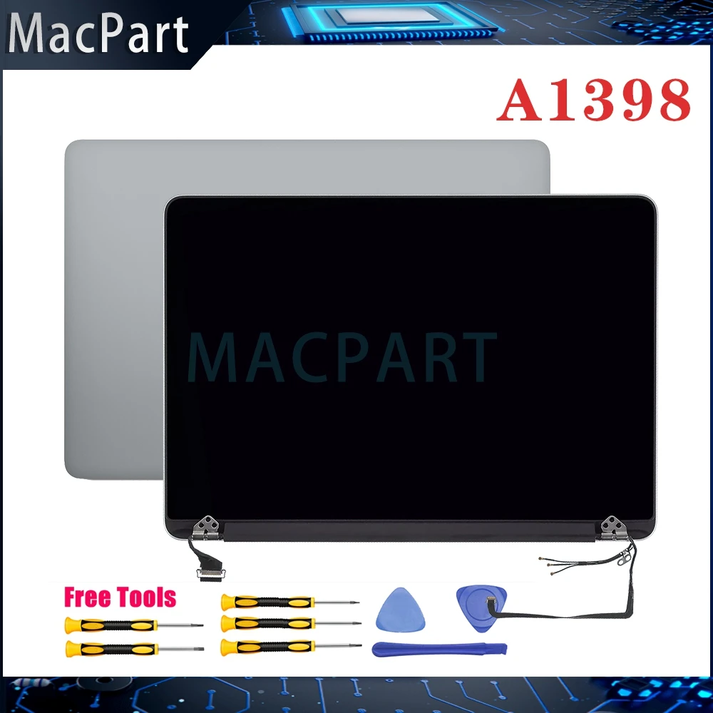 Оригинальный Новый протестированный ЖК дисплей для ноутбука в сборе MacBook Pro Retina 15