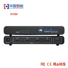 Switcher video audio e video do interruptor do computador hd1080p do divisor 4k ultra hdmi 1 entrada 4 saída 1 arraste 4 para a tela conduzida do dvd da tevê