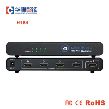 

Ultra HDMI Splitter 4k audio and video computer HD1080p Video Switch Switcher 1 input 4 output 1 drag 4 for TV DVD led screen