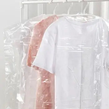 

2.2 Silk Clothes Dust Cover Garment Suit Transparent Plastic Wardrobe Storage Bag Hanging Garment Coat Dustproof Bag