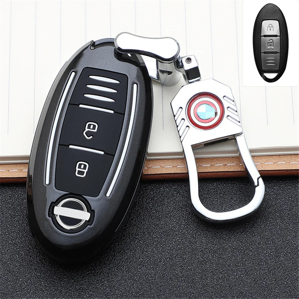 Cover Telecomando/chiave per nissan juke leaf micra k12 note patrol qashqai j10 j11 tiida versa x-trail xtrail x trail t32 Infiniti - H28589ba803b6427ebe3a306f189d987a1