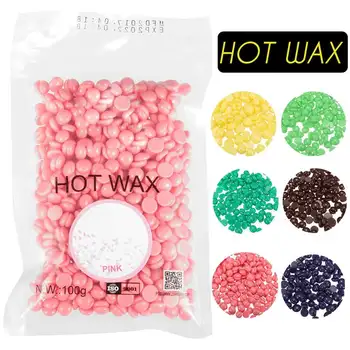 

100g Painless Hard Wax Beans Hot Film Wax Bead for Hair Removal Wax Depilatory for Body Leg