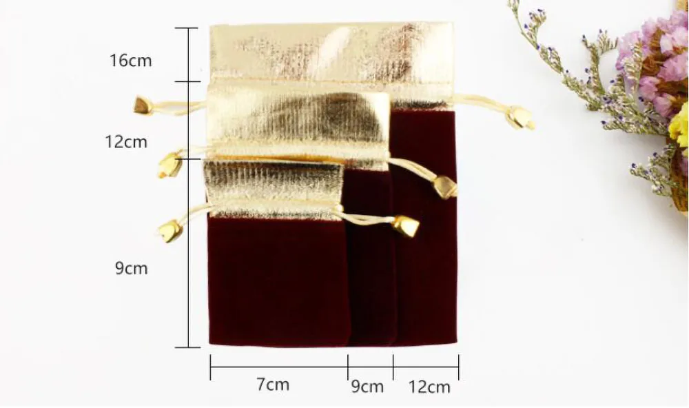 Jewelry Packaging Bags 50Pcs/Lot