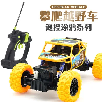 

Off-road Remote Control Car Stone High-Speed Race Car Big Foot Four-Wheel Drive Climbing Drift Charging Drop-resistant Boy Toy C
