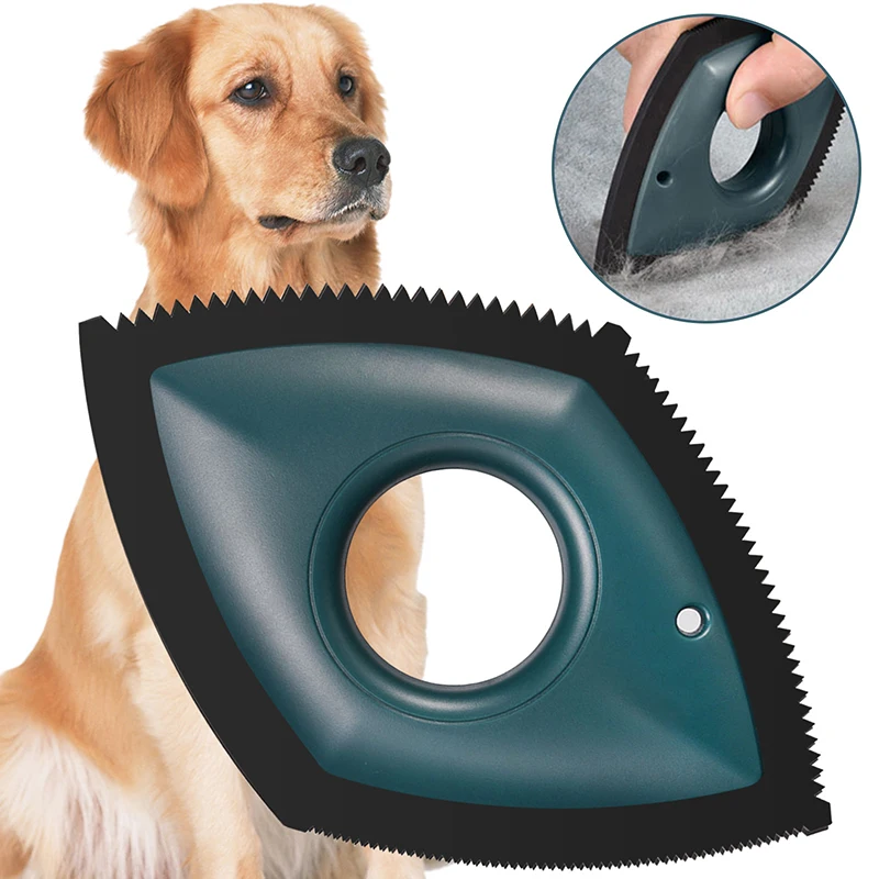 4 in 1 Pet Hair Remover Cat Fur Cleaning Tools Carpet Clothes Sofa Car Detailing Scraper Dog