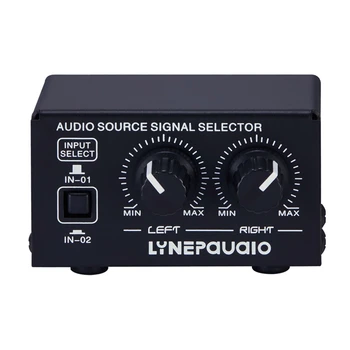 

2 in 1 Out RCA Signal Cable Splitter Selection, Switcher, Speaker, Switcher , Source Connector Distributor Box