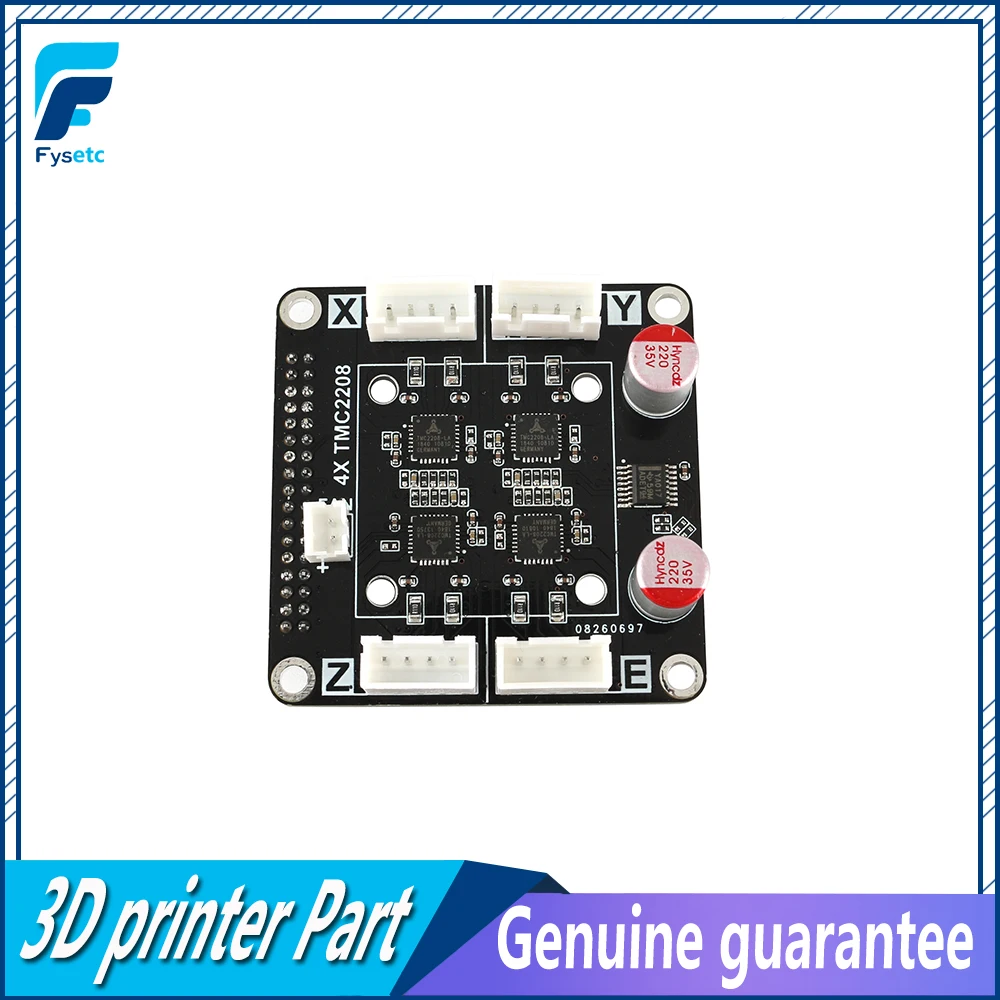 1 шт. 4X TMC2208 V1.0 драйвер платы подключи и игровой адаптер модуль для AIO II V3.2 материнская плата все в одном II 32 бит MCU 32 бит