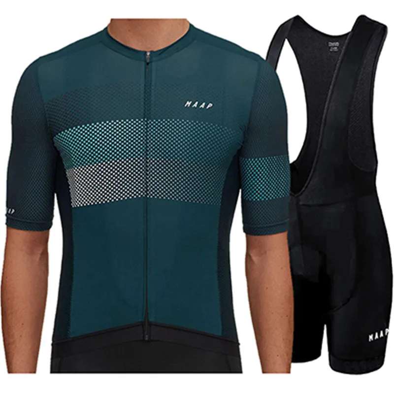 Maap pro team версия Велоспорт Джерси Сверхлегкий короткий рукав НАБОРЫ mtb велосипед camisa ciclismo Майо эластичная лента шорты - Цвет: Sets