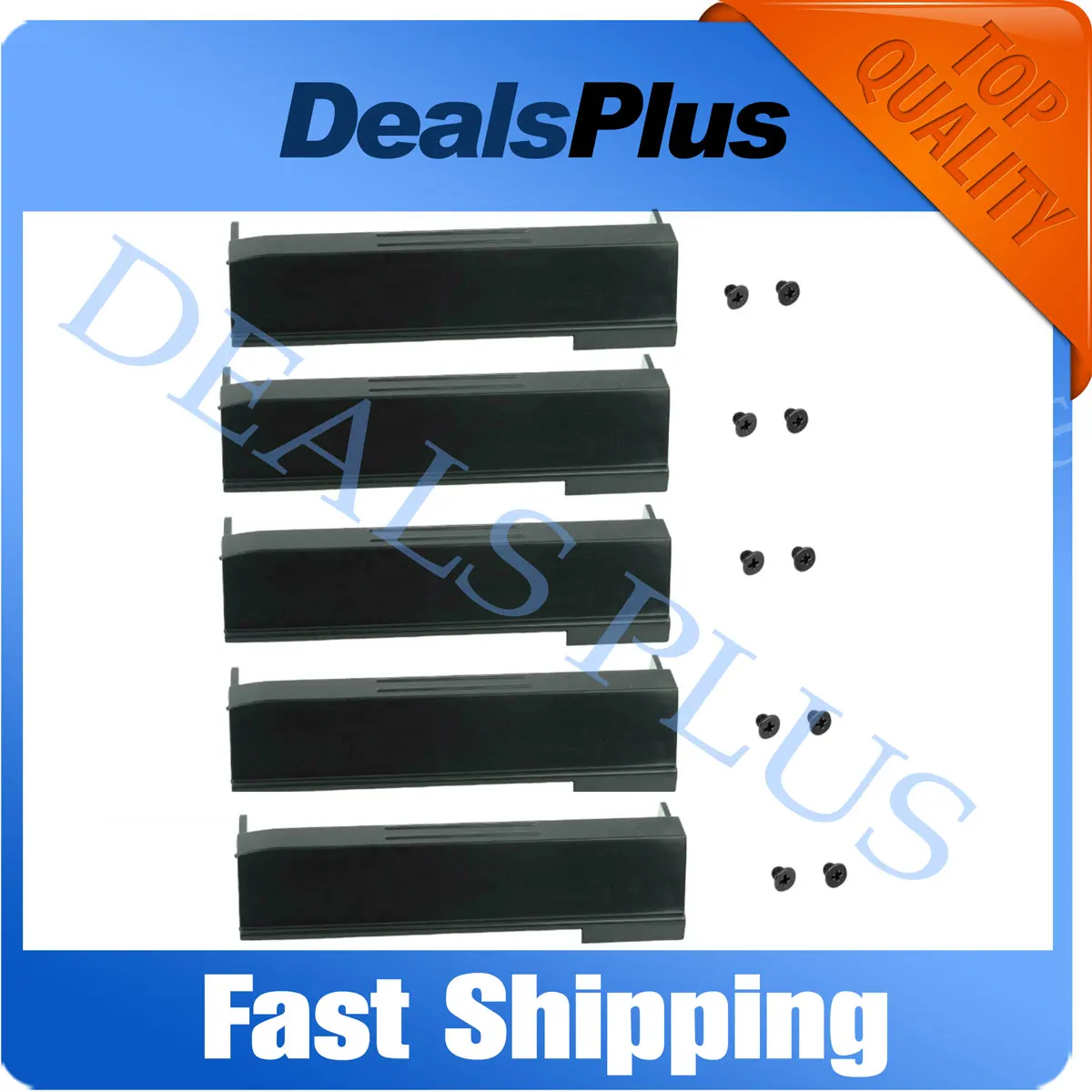 

5PCS New Replacement Hard Drive Cover HDD Caddy Cover with Screws For Dell Latitude E4310