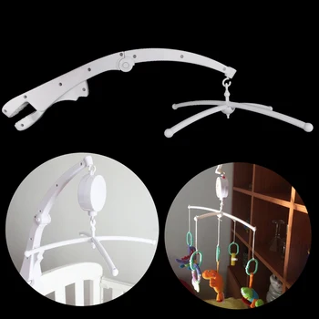 

Infant Baby Crib Mobile Bed Bell Holder Arm Bracket for Hanging Music Box