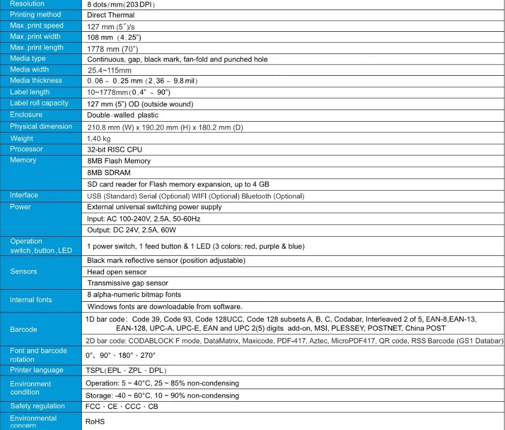 Specification