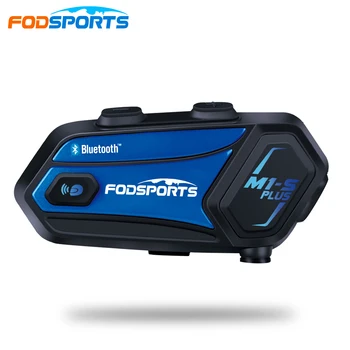 

Fodsports M1-s PLUS Motorcycle Helmet Intercom Wireless Bluetooth Headset FM Radio Music Sharing 1000M moto intercomunicador