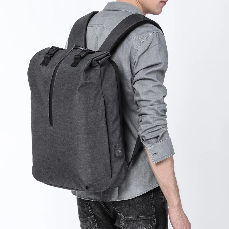 

Manufacturers Direct Supply Backpack Men's Casual School Bag Trend Korean-style Simple Large Capacity Computer Bag Travel Busine