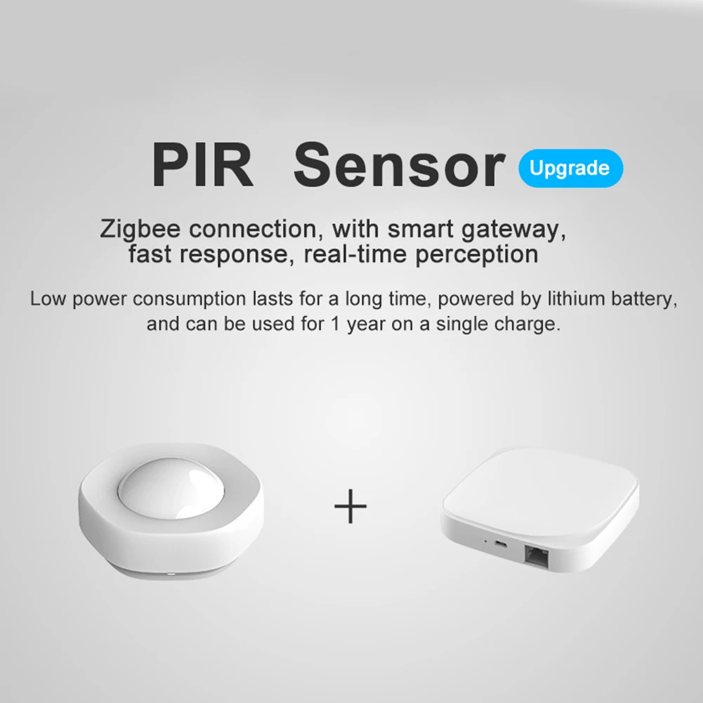 WiFi PIR датчик движения Пассивный инфракрасный детектор умный дом сигнализация