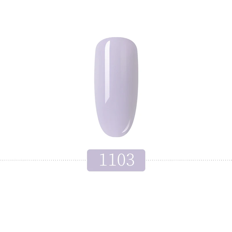 HNUIX 7,3 мл Краска гель лак розовый разноцветный Гель-лак для ногтей Набор лаков для самостоятельного маникюра верхняя основа пальто Hybird дизайн ногтей праймер - Цвет: 1103