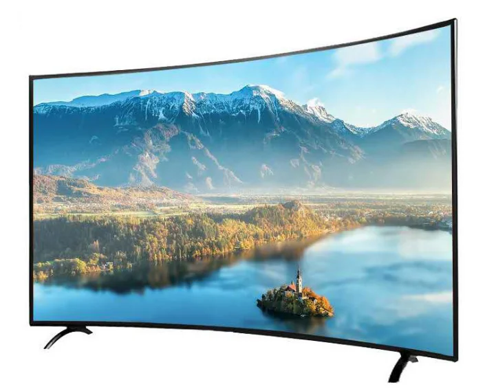 60 65 70 Inch Curved Screen Monitor Led Display Tv Android Os Grobal Iptv Bvd T2 Tv Wifi Smart Television Tv Smart Tv Aliexpress