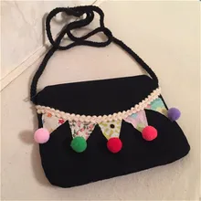 Маленький кошелек для монет для девочек, милые детские сумки с помпонами, детский держатель денег бумажник, Детский кошелек, сумка для монет, 2 цвета