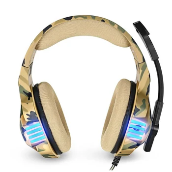 

Universal Wired Headset with Microphone Computer Headphones Stereo Earphones for Game Machine Laptops