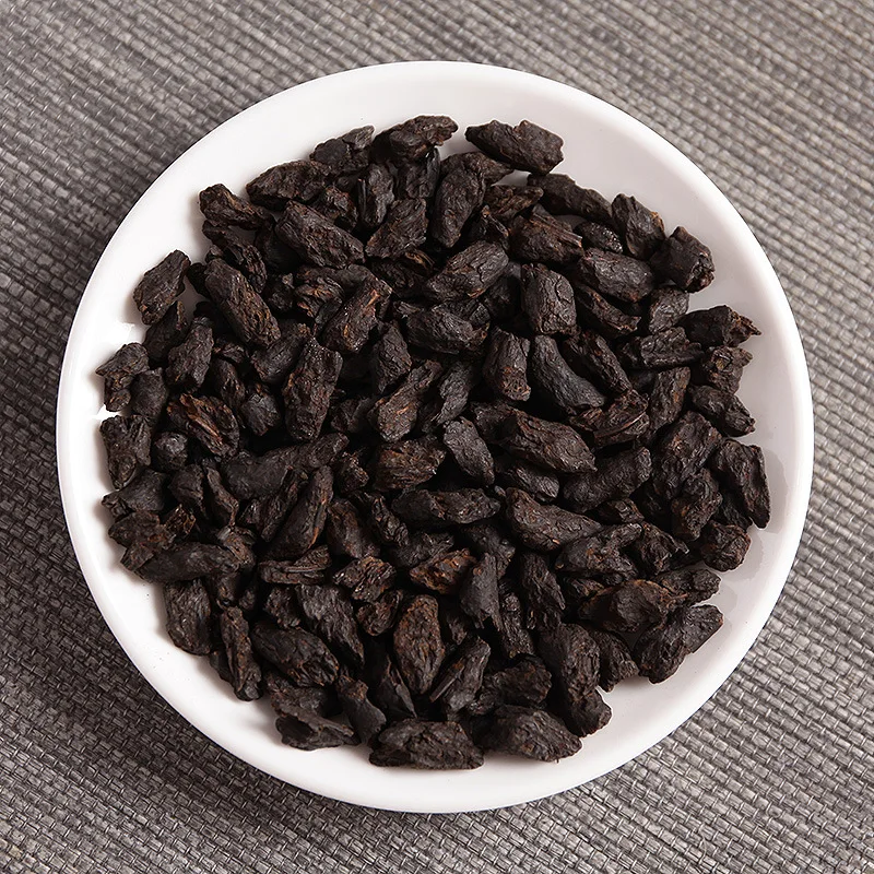 

Yunnan Pu'er cooked tea fossil broken silver old tea head 500g DCMY