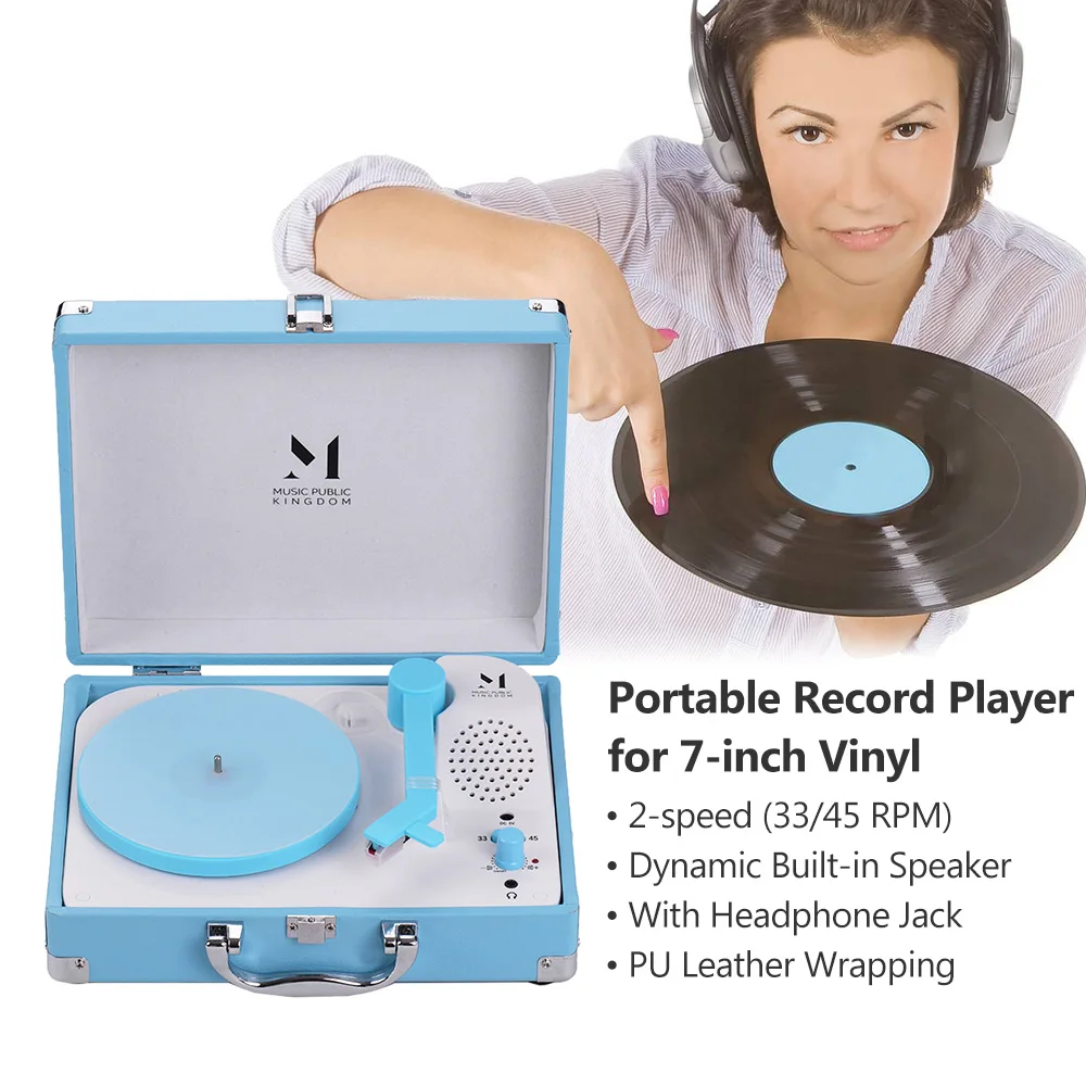 7 inch record player