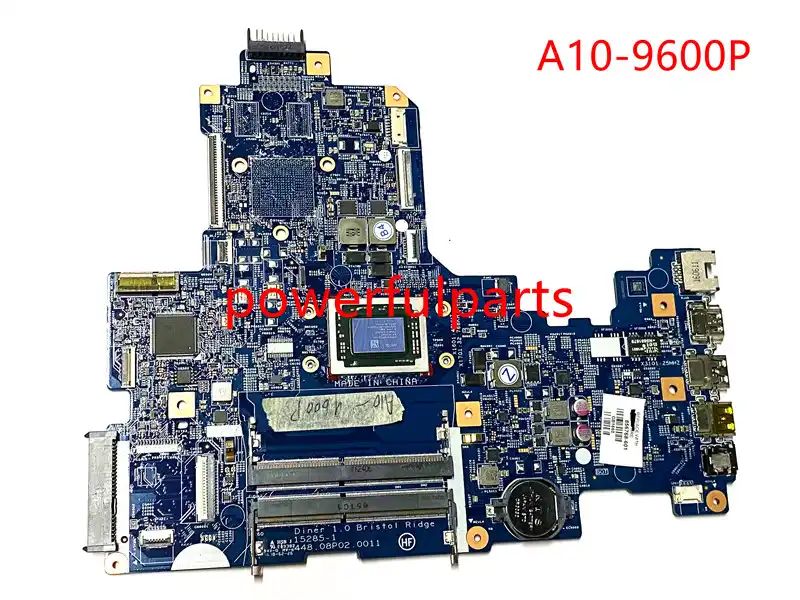 100% рабочая для HP ноутбук 17 Y материнская плата ноутбука A10 9600P 856768 601 001 аккумулятор