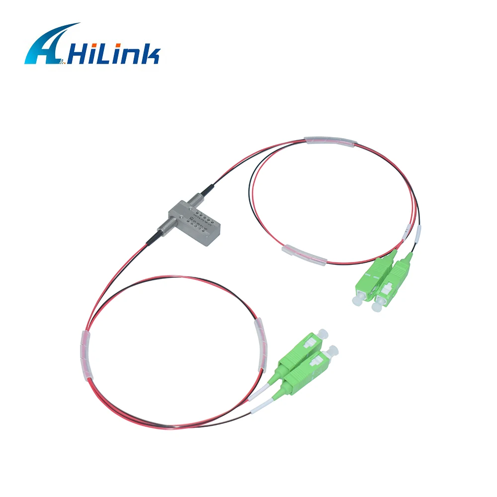 FSW-2x2B-SM 5V 2x2B оптический переключатель 1310nm 1550nm 900um 0,5 м механический оптический переключатель Non-с механической блокировкой