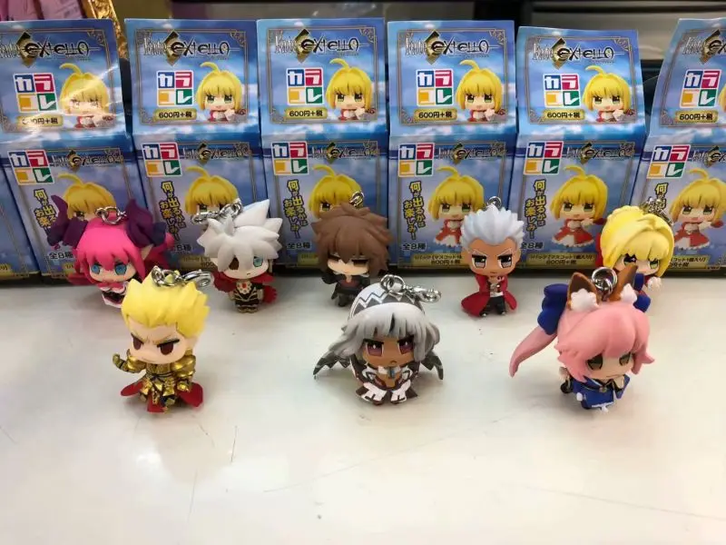 

Fate Destiny Cute 8-Jade Algae Front Nero Ceiba Gilgamesh Red a Doll Capsule Toy