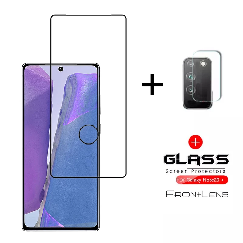 Закаленное стекло 2 в 1 для Samsung galaxy Note 20 защита экрана закаленное 9H Plus Ультра