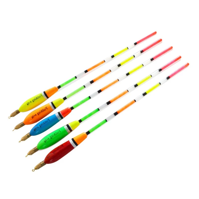 5 шт. рыболовный поплавок с медным свинцом пробковый Деревянный Поплавок пробковый плавающий дрейф вертикальный Буй рыболовные аксессуары