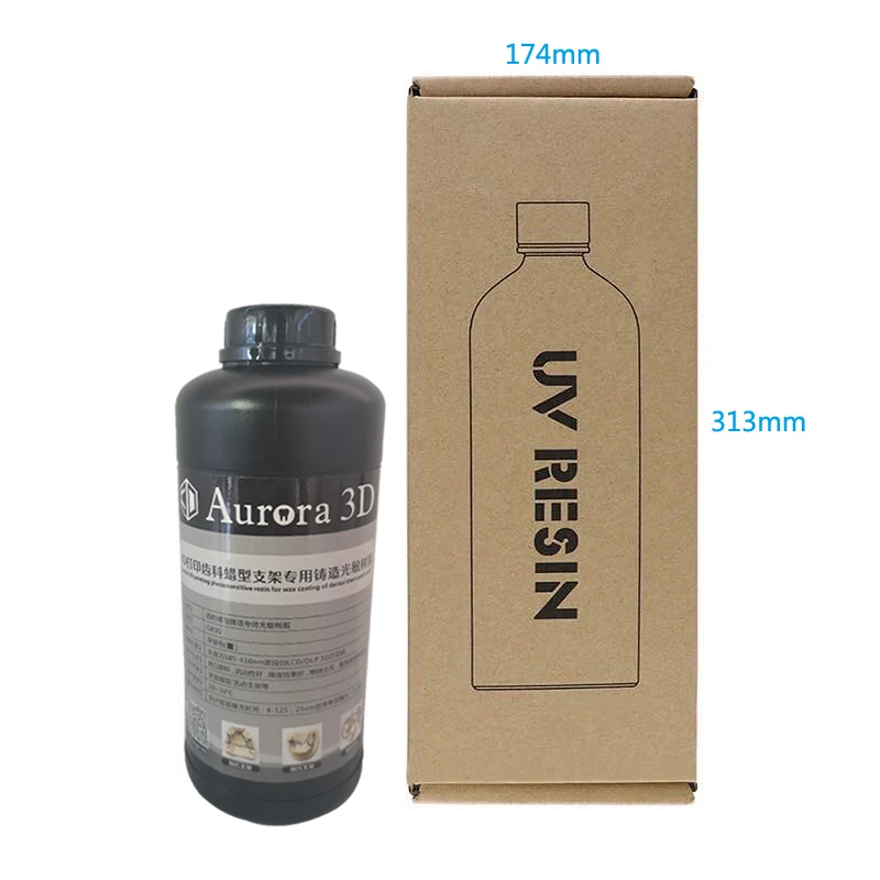 UV 수지 405nm 3DJewelry 높은 왁스 주조 인쇄, Anycubic Nova3d Phrozen octavilight Sparkmaker SLA DLP 프린터