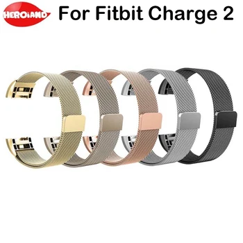 

Milanese Loop Bracelet Stainless Steel strap For Fitbit Charge 2 Smart Watch Wristbands For Fitbit Charge 2 Watchband SmartWrist