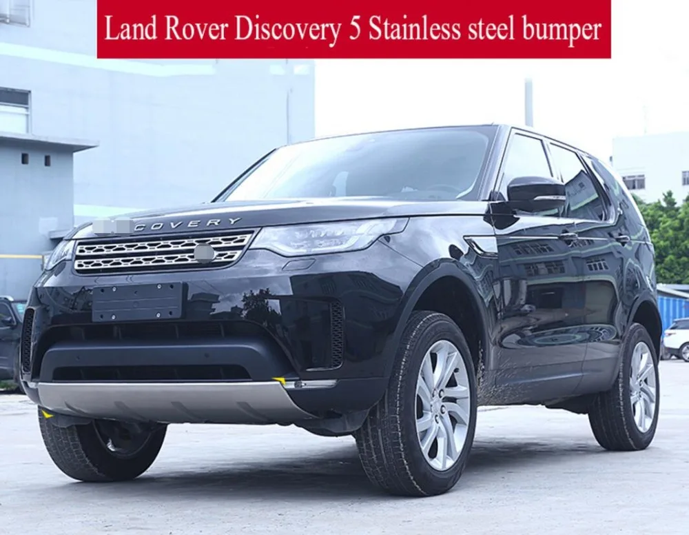 Для Land Rover Discovery 5 LR5, Передний+ задний бампер диффузор из нержавеющей стали бамперы защитная накладка