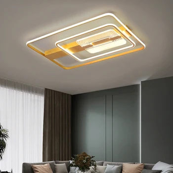 

Modern LED Ceiling Lights for bedroom Living room Study lustre de plafond Aluminum Acrylic Square Round home Ceiling lamp