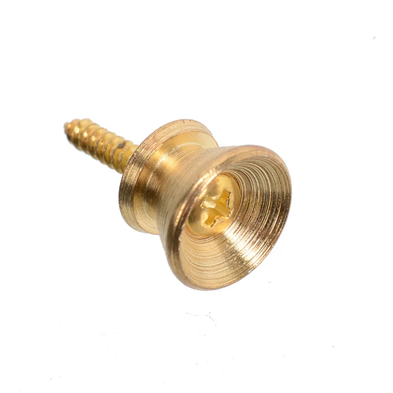 Ремешок для гитары с 2 звеньями золотистая серебристая черная застежка бас