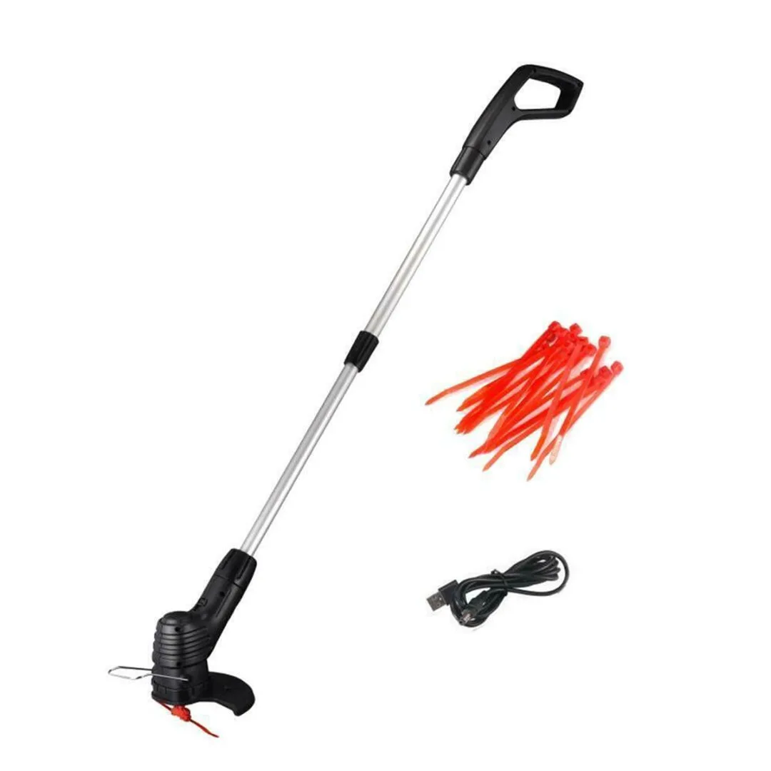Powerful Lightweight Bionic Trimmer with Adjustable Pole 10,000 RPMs Rechargeable Detachable Handheld Weed String Cutter Stecto Cordless Grass Trimmer