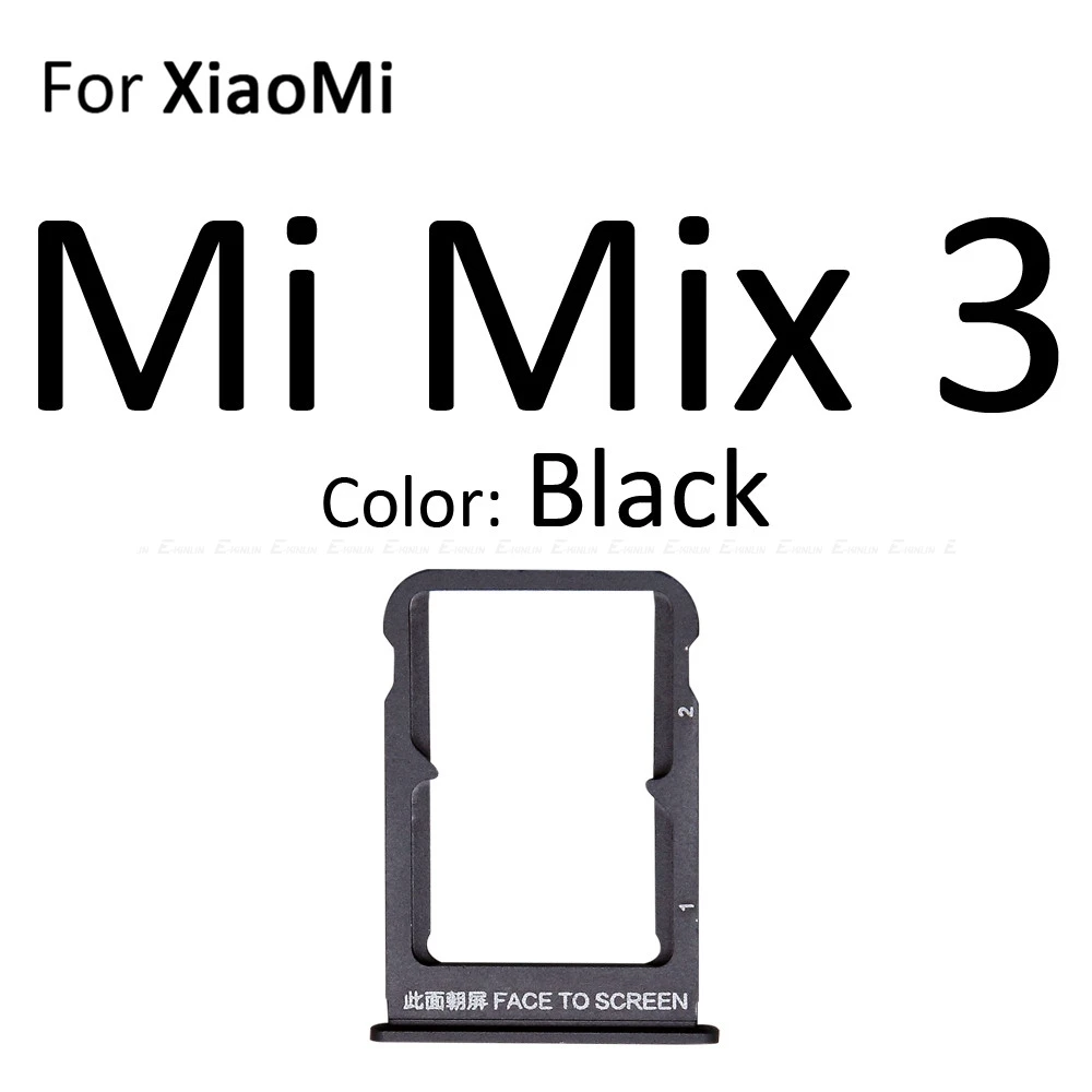 Карта Micro SD Sim карты слот, разъем для лотка адаптер Коннектор кард-ридера для Xiaomi Mi Mix 3 2S 2 контейнер держатель Запчасти для авто