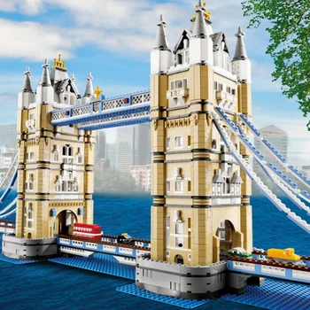 

4295 PCS World Famous Architecture London Tower Bridge DIY Building Blocks Toys Compatible 10214 Birthday Christmas Gifts